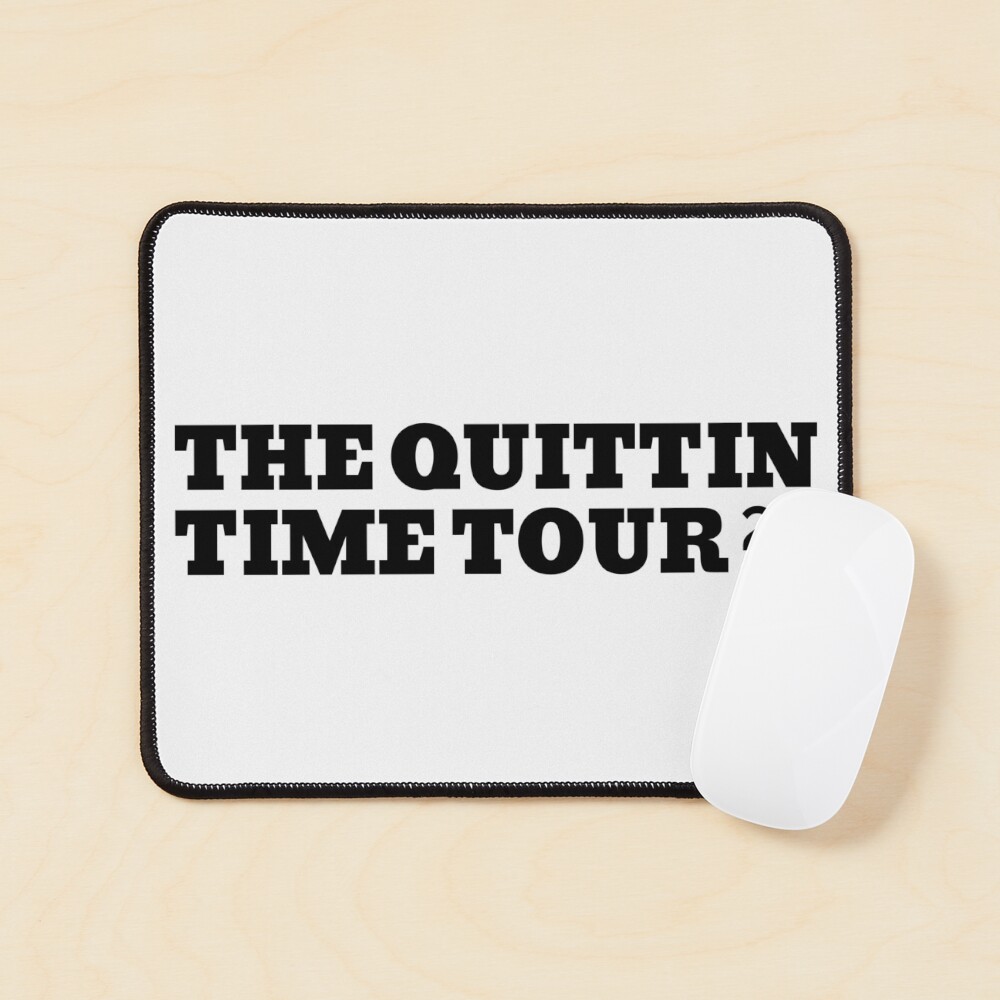 The Quitting Time Tour 2024 Music Artwork Sticker