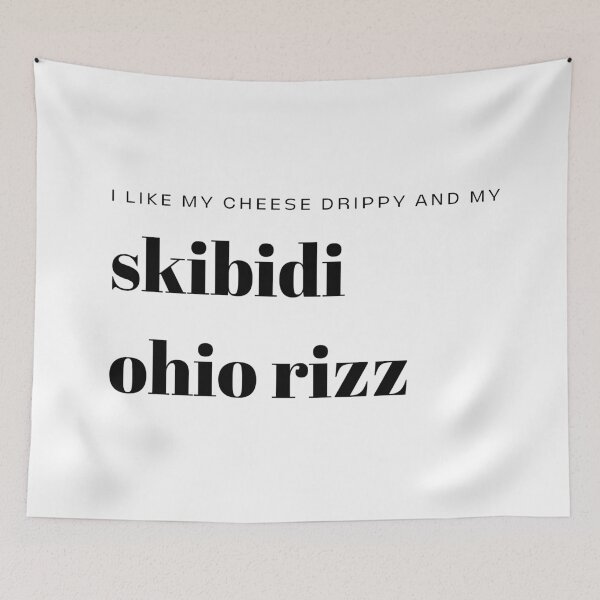 Item preview, Skibidi Ohio Rizz and Drippy Cheese designed and sold by Femme Pastel Collective.