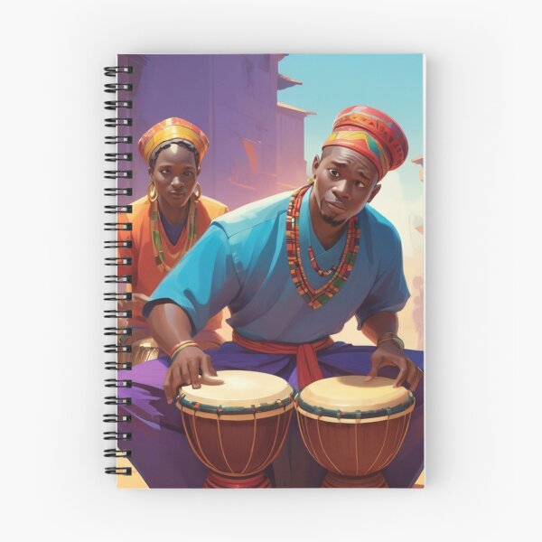 Item preview, Traditional instruments like the djembe. designed and sold by Millzsplace.