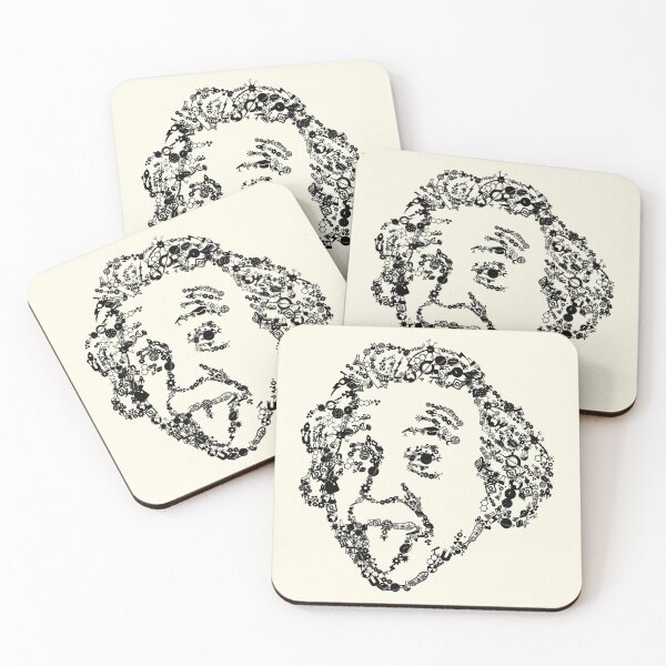 Item preview, Science Einstein Minimalist by Tobe Fonseca designed and sold by Tobe Fonseca®.