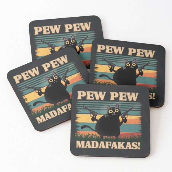Item preview, Pew Pew Kitty designed and sold by Not Hugo.