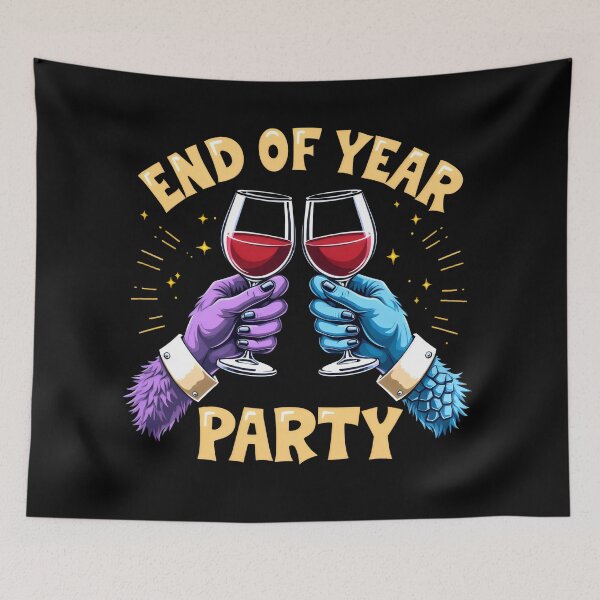 Item preview, End of year a new year party 2024 designed and sold by VividDripCo.