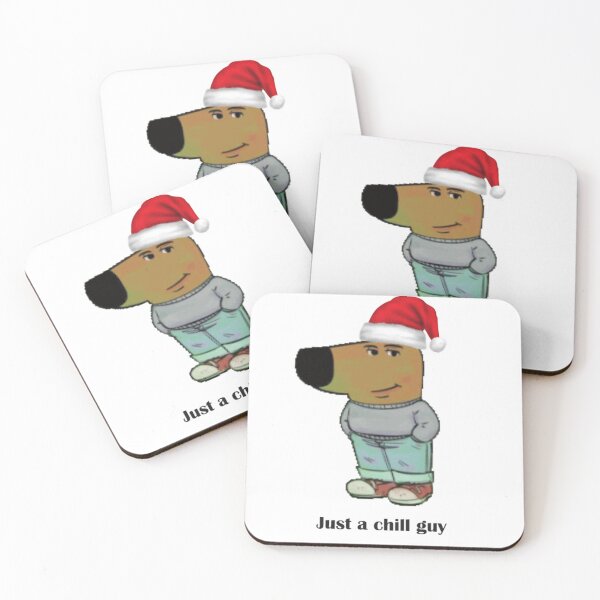 Item preview, Just a Chill Guy Christmas designed and sold by Lydia Castille.