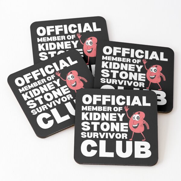 Item preview, Official Member of Kidney Stone Survivor Club Kidney Surgery Recovery  designed and sold by MouDantArts.