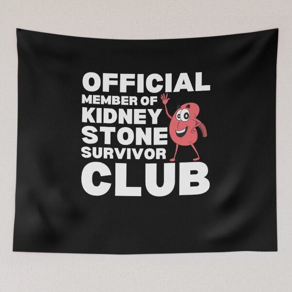 Item preview, Official Member of Kidney Stone Survivor Club Kidney Surgery Recovery  designed and sold by MouDantArts.