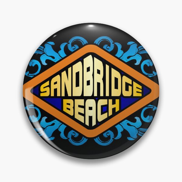 Artikelvorschau, Sandbridge Beach, Virginia, Retro-Zeichen entworfen und verkauft von studioss76.