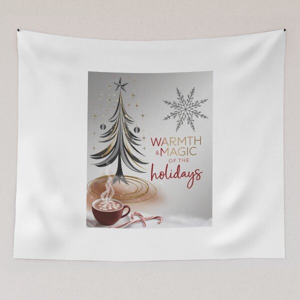 Item preview, Cozy Christmas Tree & Holiday Cheer Design designed and sold by Vanchys.