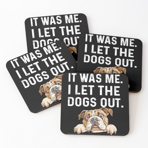 Item preview, It Was Me I Let De Dogs Out - Funny American Staff Lover  designed and sold by Smix Pixels.