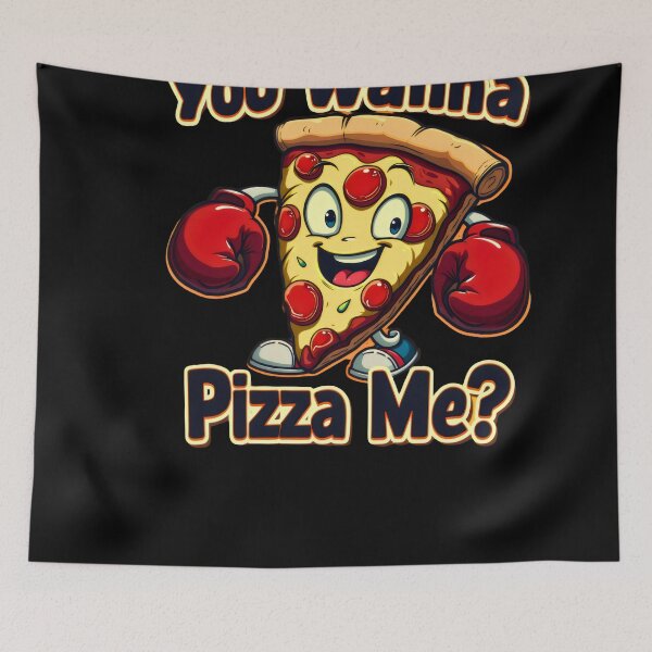 Item preview, You wanna pizza me funny pizza designed and sold by VividDripCo.