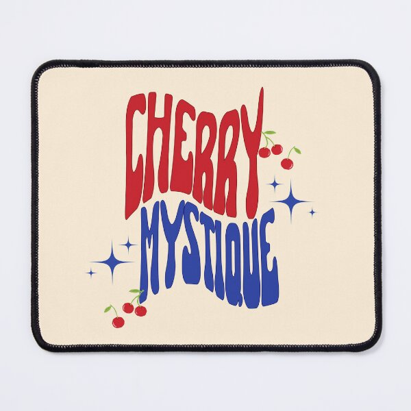 Item preview, vintage cherry mystique wavy text with cherries and sparkles designed and sold by cherrytheory.