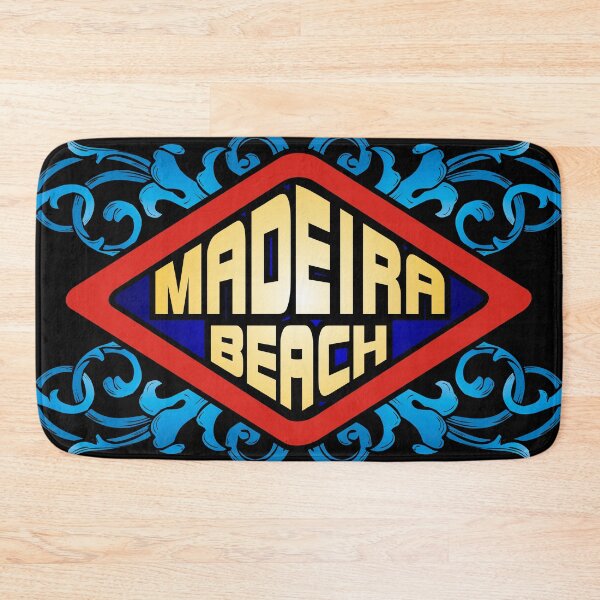 Item preview, Madeira Beach FL Florida emblem retro sign designed and sold by studioss76.
