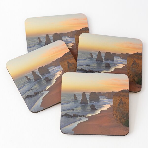 Item preview, Late Sunset - 12 Apostles Glow on the Cliffs designed and sold by Adam Gormley.