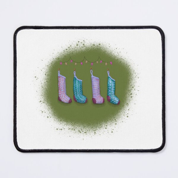 Item preview, Blue Cozy Stockings designed and sold by stewedtomatoes.