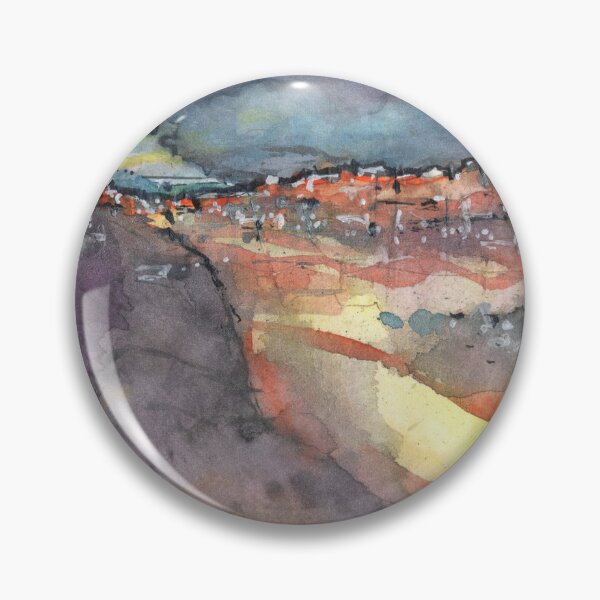 Item preview, Hillside Town at Night designed and sold by Gregg Brown.