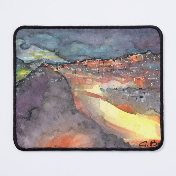 Item preview, Hillside Town at Night designed and sold by Gregg Brown.