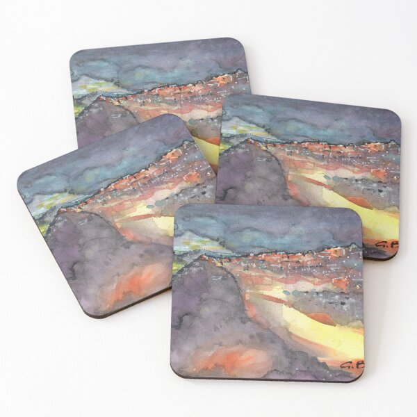 Item preview, Hillside Town at Night designed and sold by Gregg Brown.