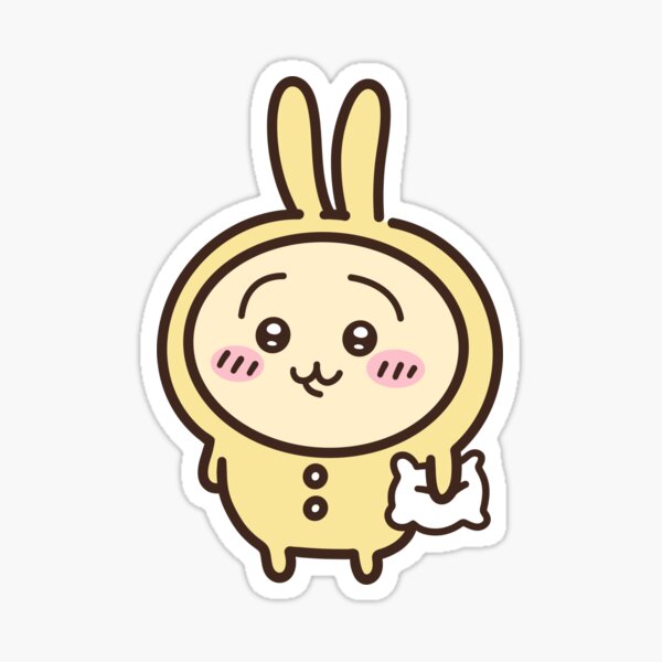 Item preview, usagi in yellow pajamas designed and sold by g0r0mi.