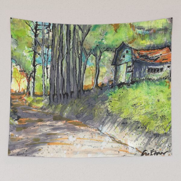 Item preview, Collapsing Outbuilding on Pender Island designed and sold by Gregg Brown.