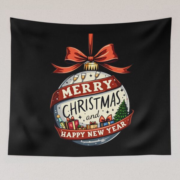 Item preview, merry christmas and a happy new year 2025 designed and sold by VividDripCo.