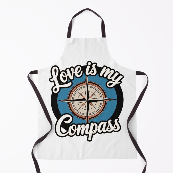 Item preview, Love is my Compas, Compass Art designed and sold by Faithloveshop.