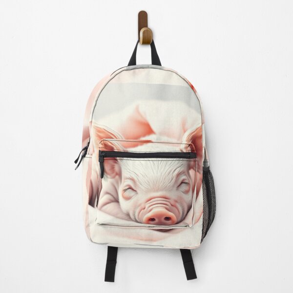 Item preview, Snoozing Pink Piglet designed and sold by Skye Ryan-Evans.