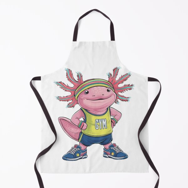 Item preview, Axolotl Gym Time Workout designed and sold by Ktpier.