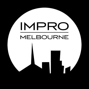 Artwork thumbnail, IM Logo [White] by ImproMelbourne