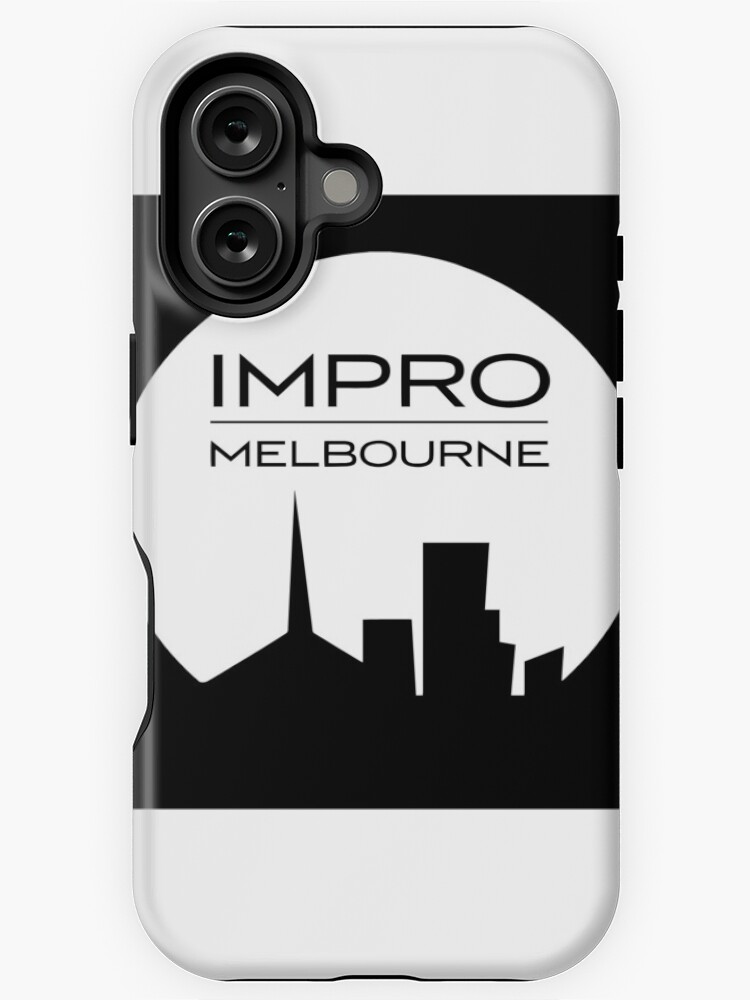 Thumbnail 1 of 4, iPhone Case, IM Logo [White] designed and sold by ImproMelbourne.