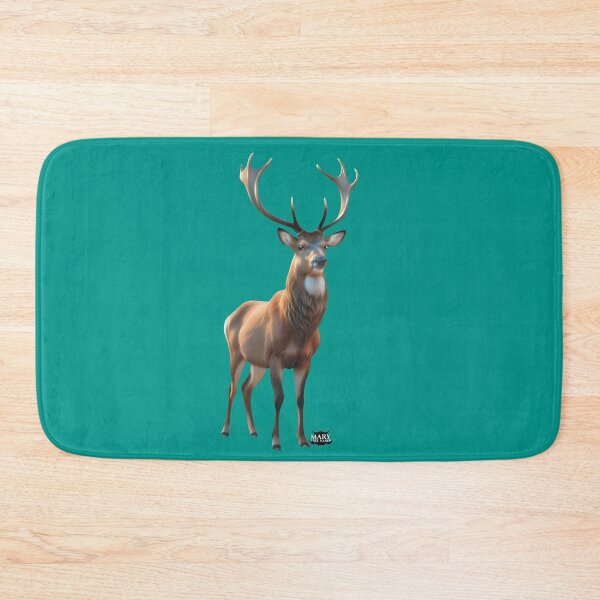 Item preview, Majestic Red Deer In Snowy Clearing designed and sold by Mary The Vamp.