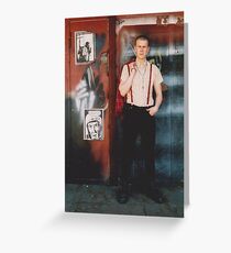 Skinhead Josef 2004 Greeting Card