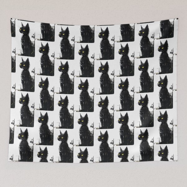 Item preview, Black cat designed and sold by IraPanyukova.