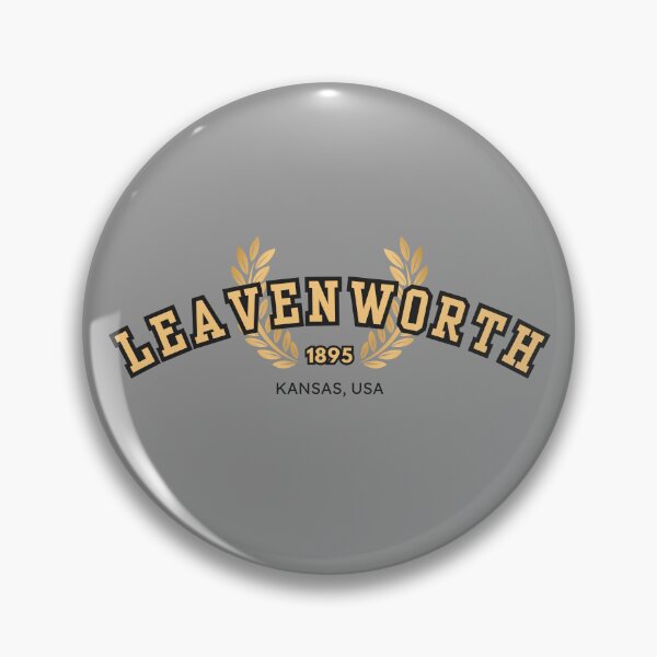 Item preview, Leavenworth Prison Education, Gold and Black designed and sold by UNK-Fatigues.