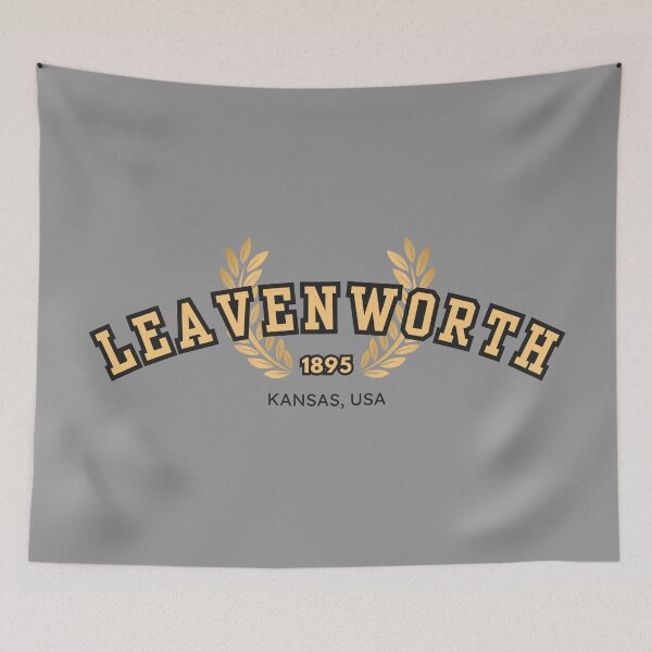 Item preview, Leavenworth Prison Education, Gold and Black designed and sold by UNK-Fatigues.