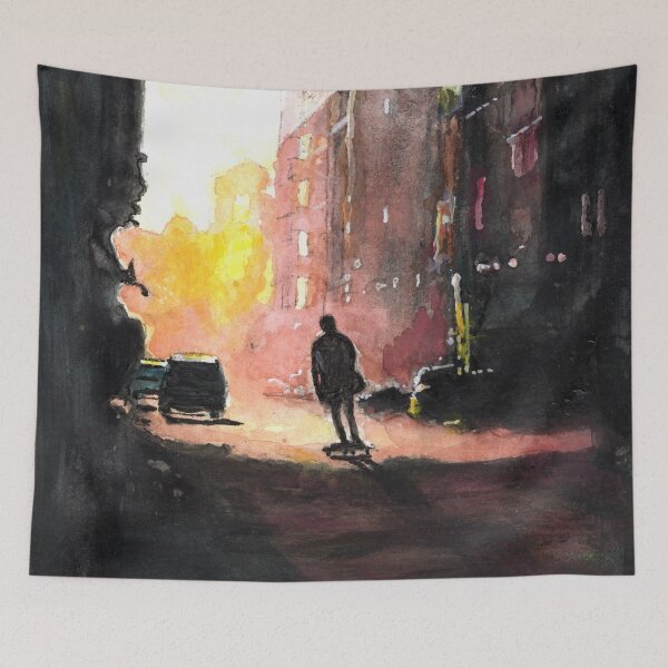 Item preview, Skateboarding at Sunset designed and sold by Gregg Brown.