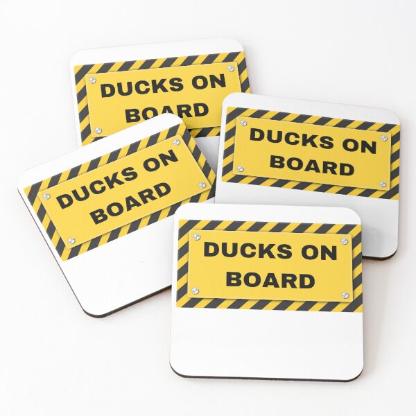 Item preview, Ducks on Board Sign designed and sold by Reelyfishing.
