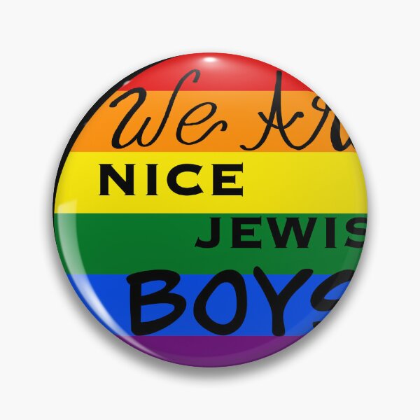 Item preview, We Are Nice Jewish Boys designed and sold by Teshuva Tolchin.