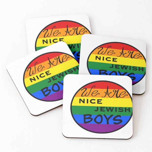 Item preview, We Are Nice Jewish Boys designed and sold by Teshuva Tolchin.