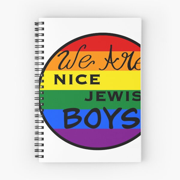 Item preview, We Are Nice Jewish Boys designed and sold by Teshuva Tolchin.