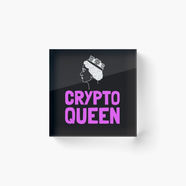 Item preview, Crypto Queen designed and sold by Orens POD.