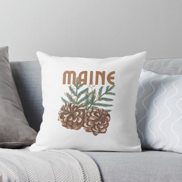 Artikelvorschau, Maine White Pine Cone State Flower Klassisches T-Shirt Sticker entworfen und verkauft von ThinkNature!.