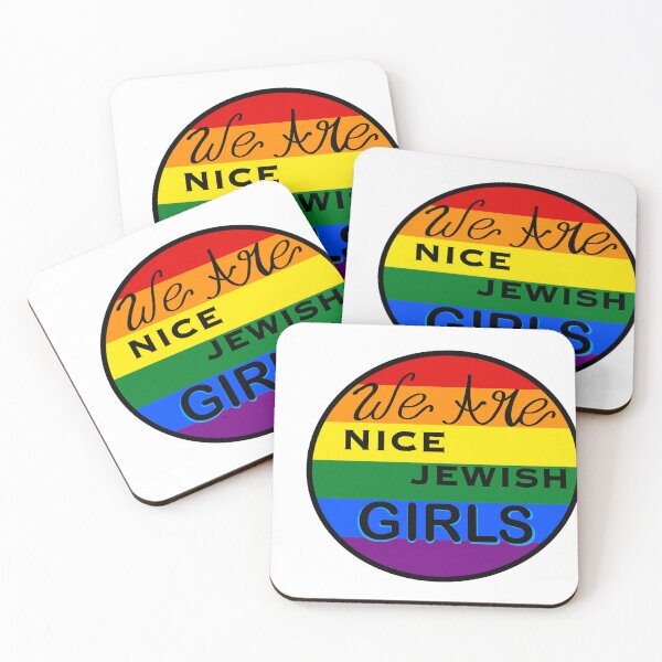 Item preview, We Are Nice Jewish Gay Girls designed and sold by Teshuva Tolchin.