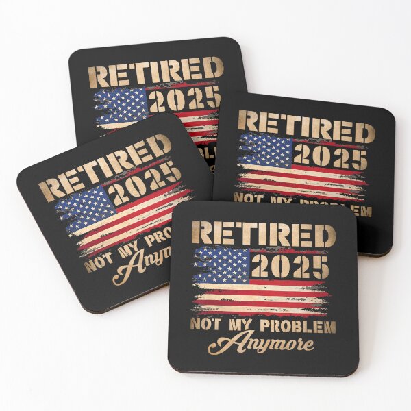 Item preview, Retired 2025 Not My Problem Anymore Vintage American Flag designed and sold by Har-vee.