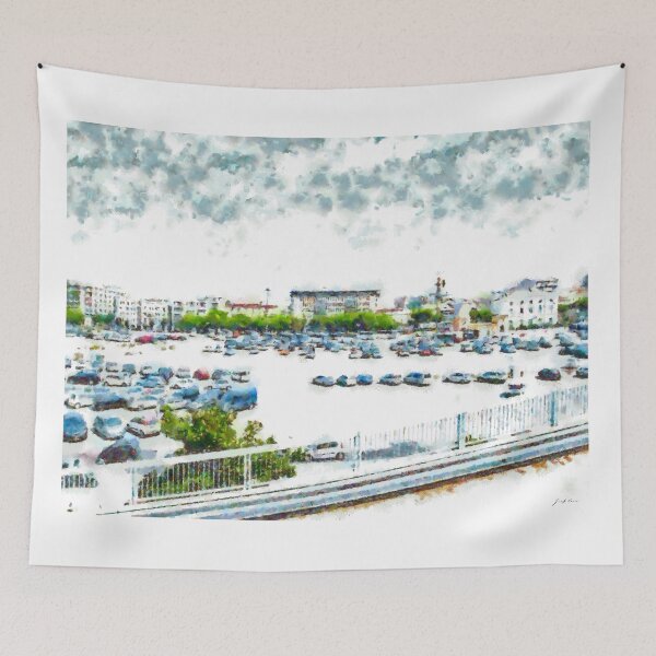 Item preview, Parking and Pescara city from station designed and sold by Giuseppe Cocco.