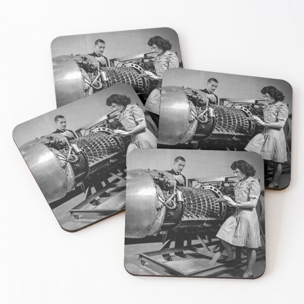 Item preview, Jet Engine Fashion 1950s designed and sold by lobodelnoir.