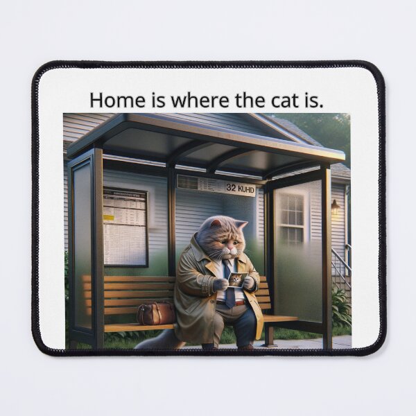 Item preview,  Whimsical Ginger Cat in Black Detective Clothes: A Delightful Capture of Feline Fun and Detective Adventures  designed and sold by AlwaysHome.