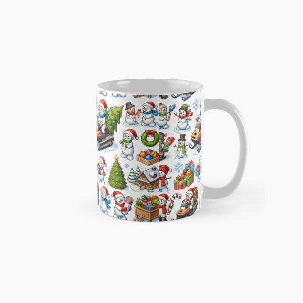 Item preview, Snowman Enjoying Christmas Activities designed and sold by CeammiShop.
