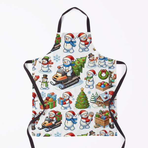 Item preview, Snowman Enjoying Christmas Activities designed and sold by CeammiShop.