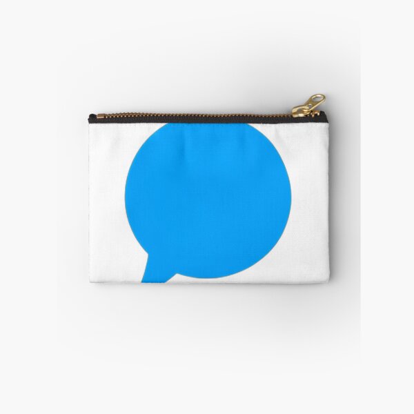 Aperçu de l'œuvre Design minimaliste avec bulles de dialogue bleues créée et vendue par cornelliusy.