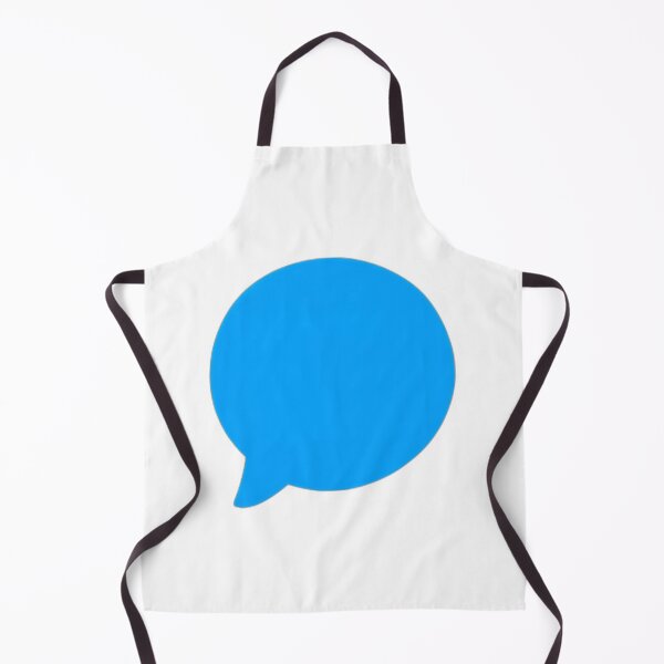Aperçu de l'œuvre Design minimaliste avec bulles de dialogue bleues créée et vendue par cornelliusy.