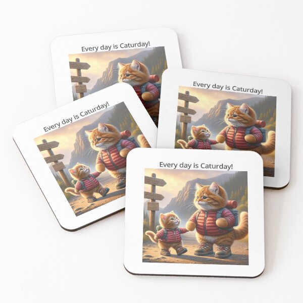 Item preview,  Charming Ginger Cat in Human Clothes: A Fun Take on Feline Life with the Caption 'I Am Just a Cat in a Human's World'  designed and sold by AlwaysHome.